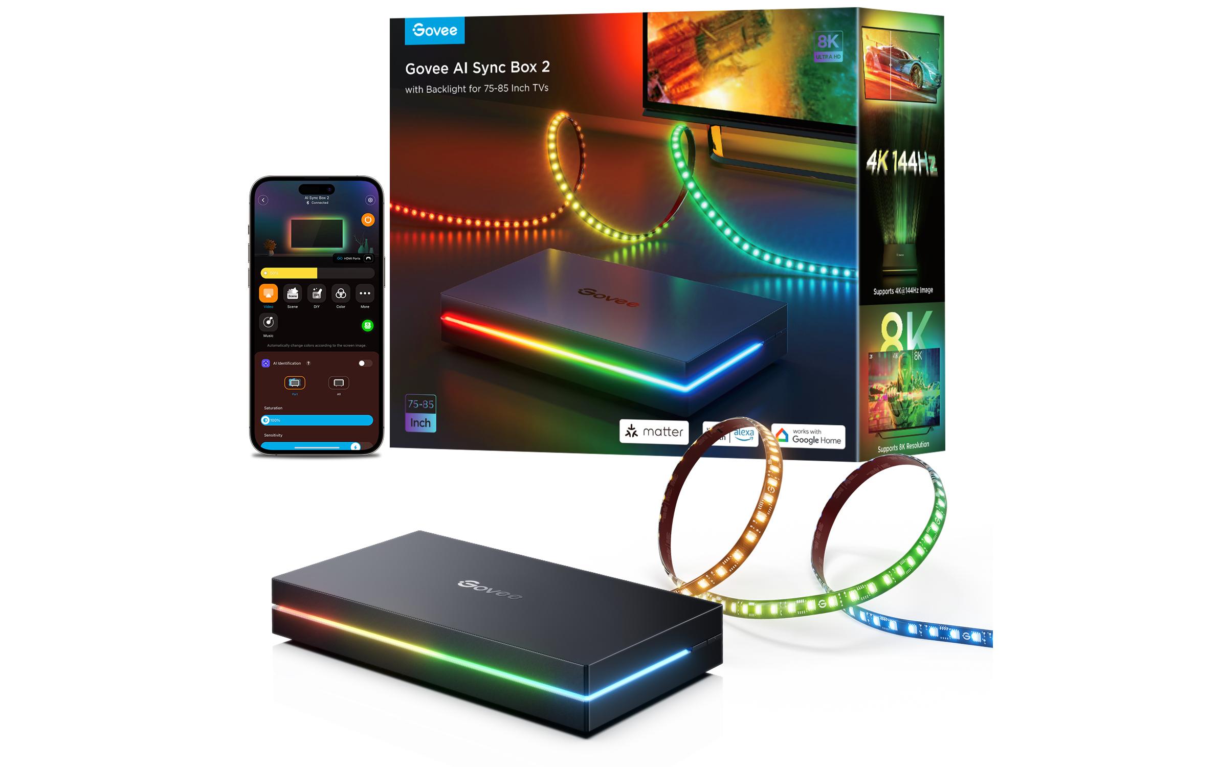 Govee Govee HDMI AI Sync Box Kit 75-85