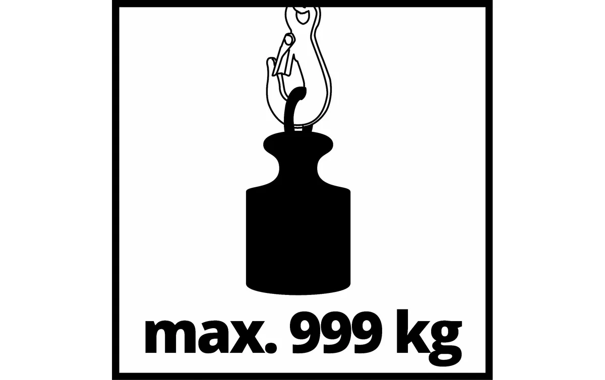 Einhell Seilhebezug TC-EH 1000, 1000 kg Einhell Seilhebezug TC-EH 1000, 1000 kg
