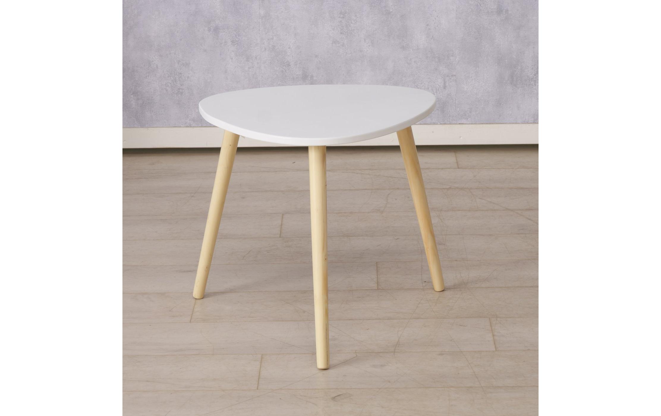 Boltze Beistelltisch Visby 45 x 48 cm, Weiss