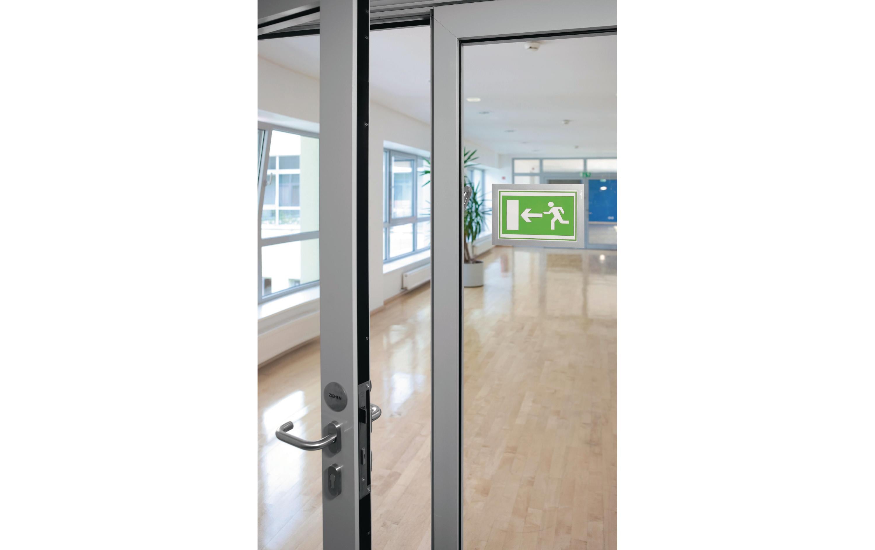 DURABLE Präsentationsrahmen Duraframe A6 2 Stück Silber