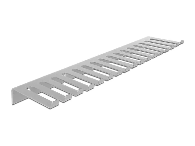 Delock Kabelführungsschiene 325x90mm, , Grau