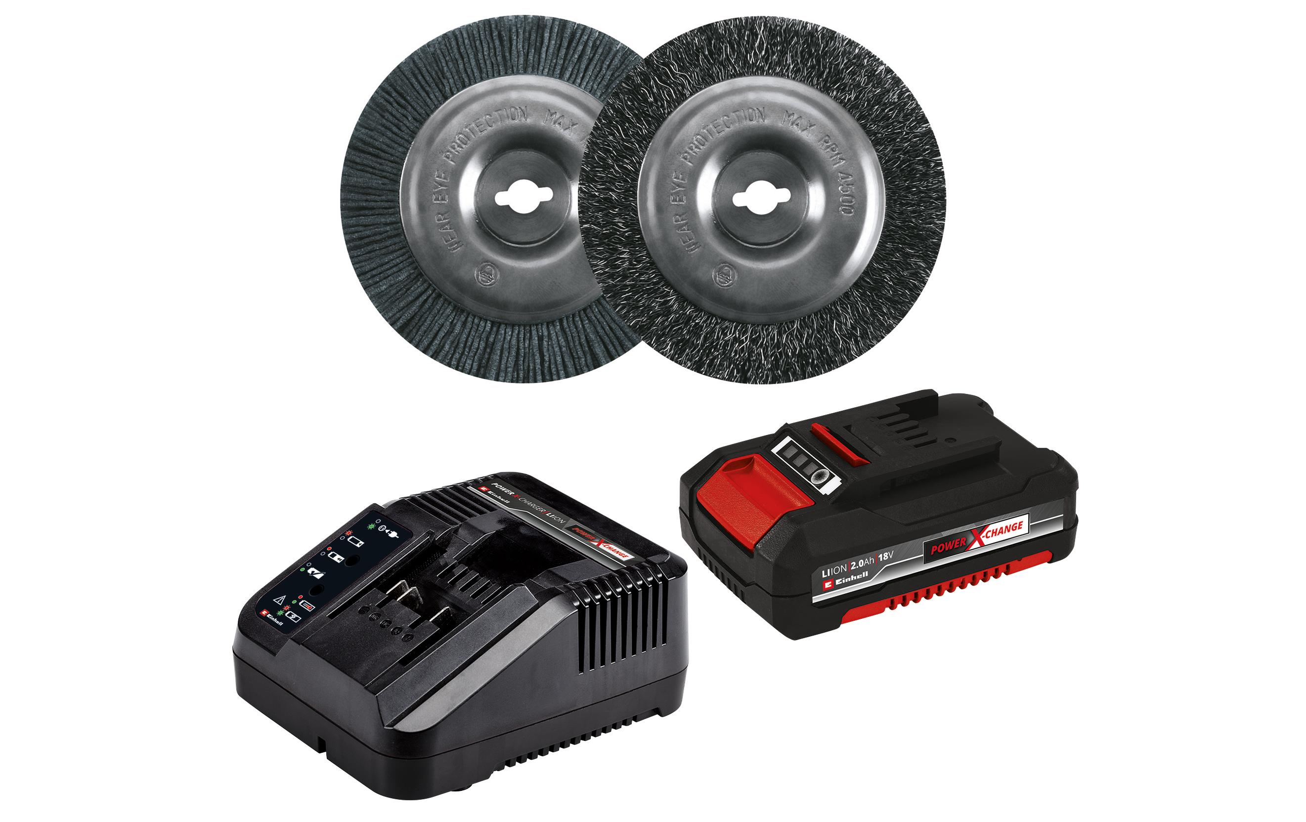 Einhell Akku-Fugenreiniger GE-CC 18 Li – Kit