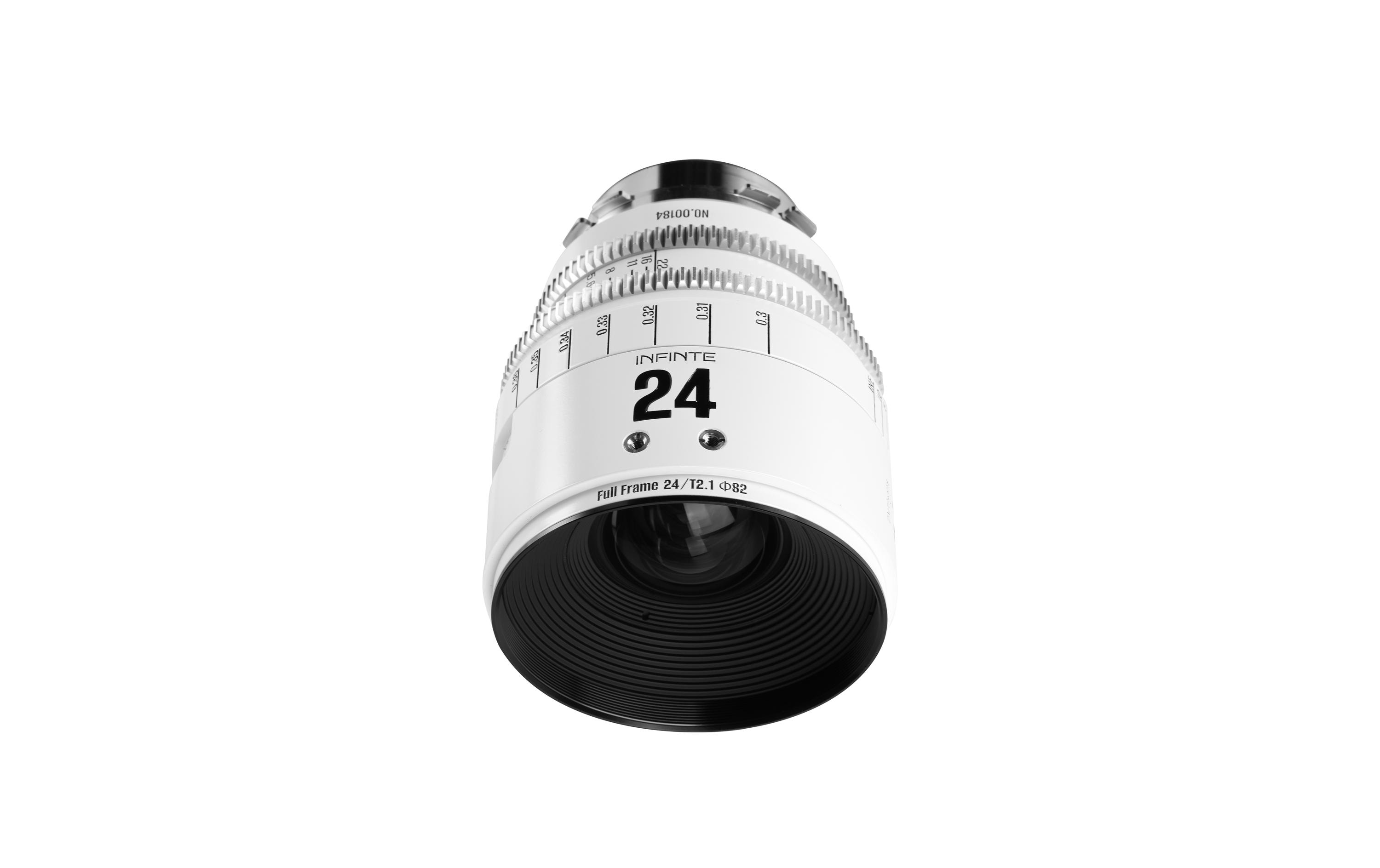 7Artisans Festbrennweite 24mm T/2.1 INFINTE Weiss – Arri PL