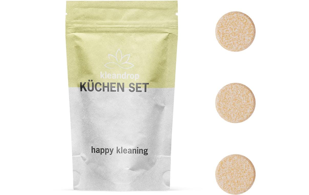 kleandrop Küchenreiniger Nachfüllpackung 3 Stück