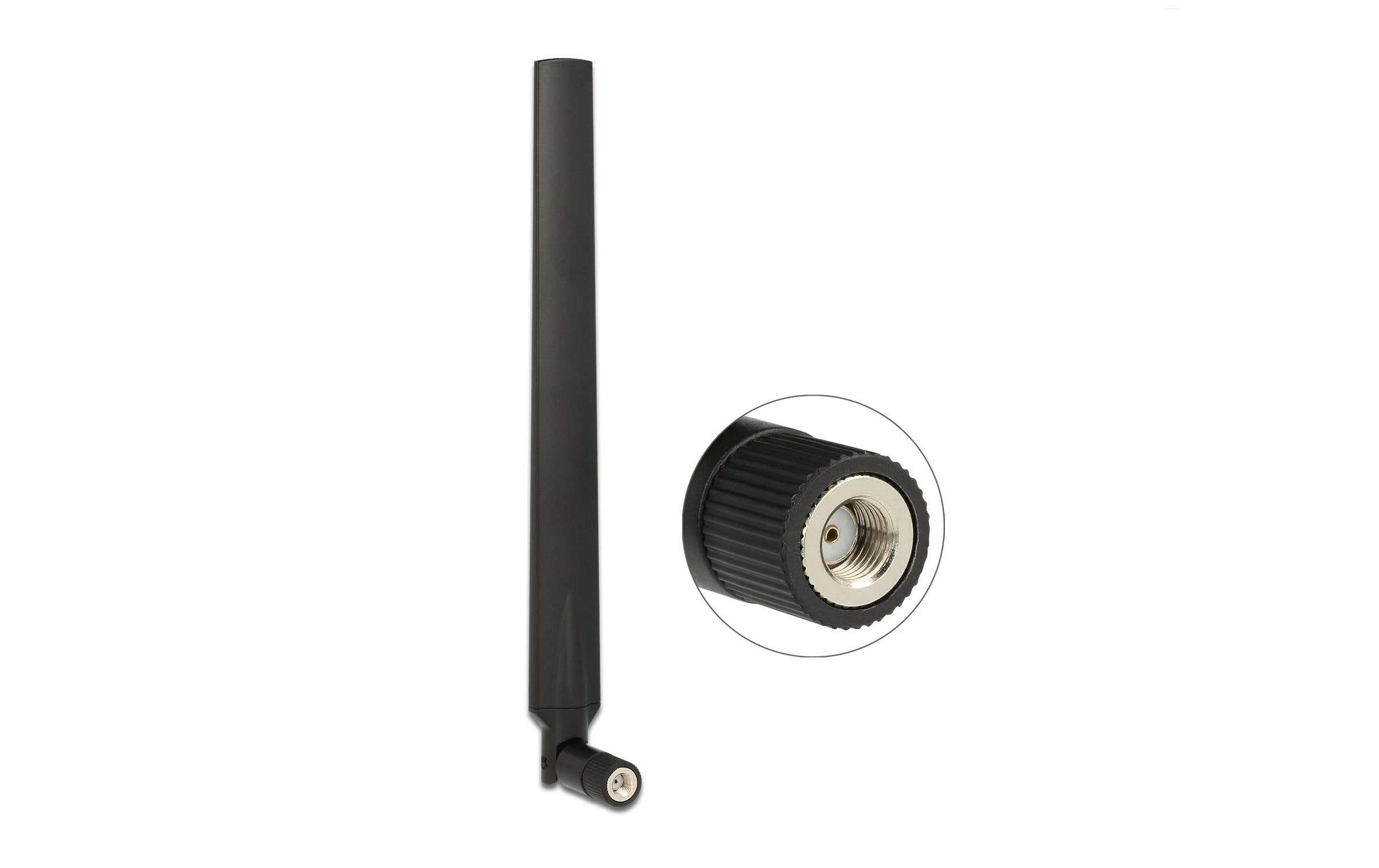 Delock WLAN-Antenne 802.11 ac/a/h/b/g/n RP-SMA 7 dBi Rundstrahl Delock WLAN-Antenne 802.11 ac/a/h/b/g/n RP-SMA 7 dBi Rundstrahl