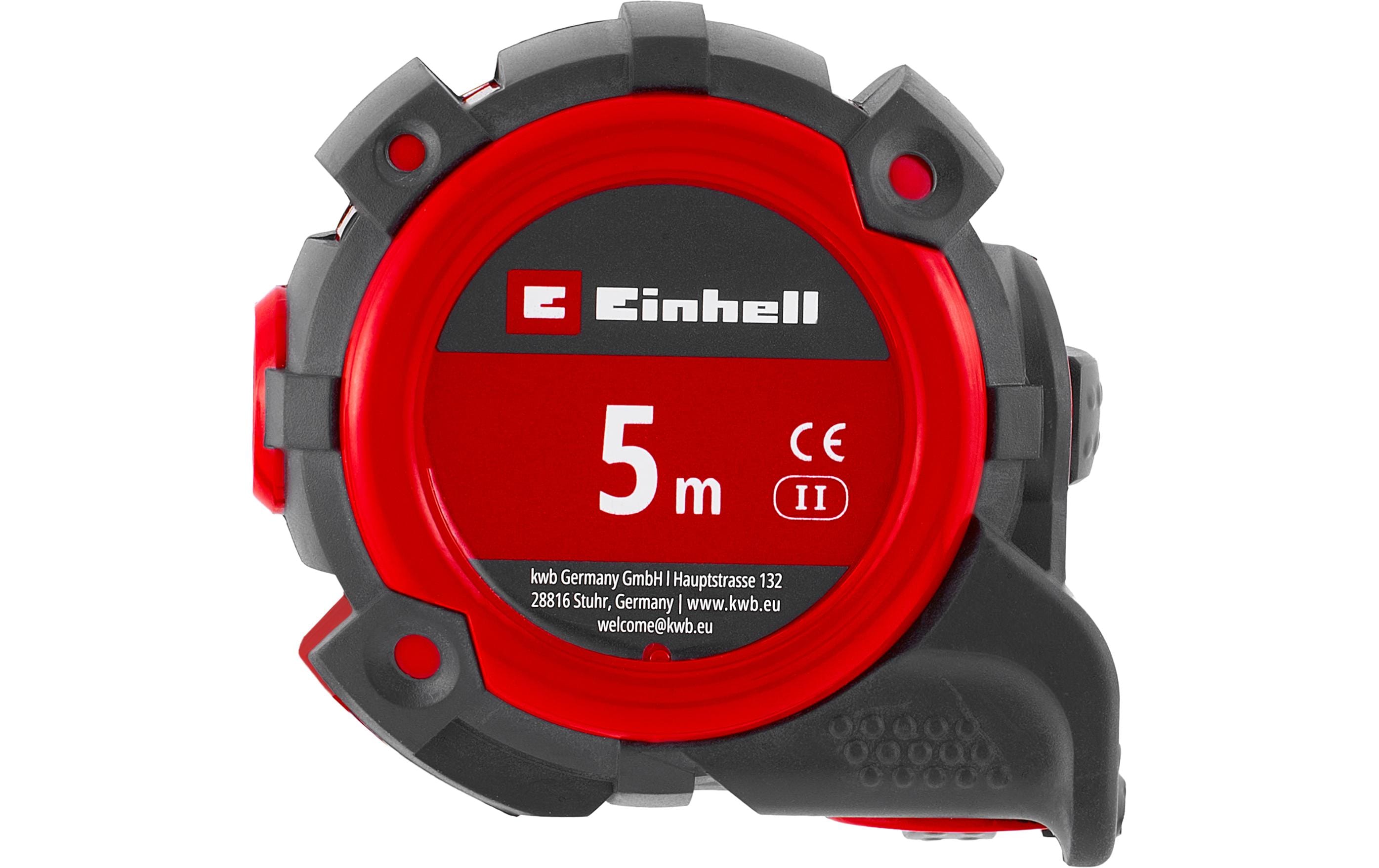 Einhell Bandmass beidseitige Skala metrisch 5 m