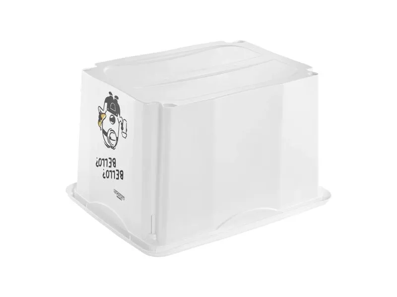 keeeper Karolina Minions Bello Box mit Deckel Kunststoff 30 L Weiss