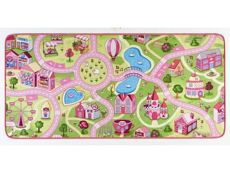 Hanse Home Spielteppich Sweet Town 140 x 200 cm, Pink Hanse Home Spielteppich Sweet Town 140 x 200 cm, Pink