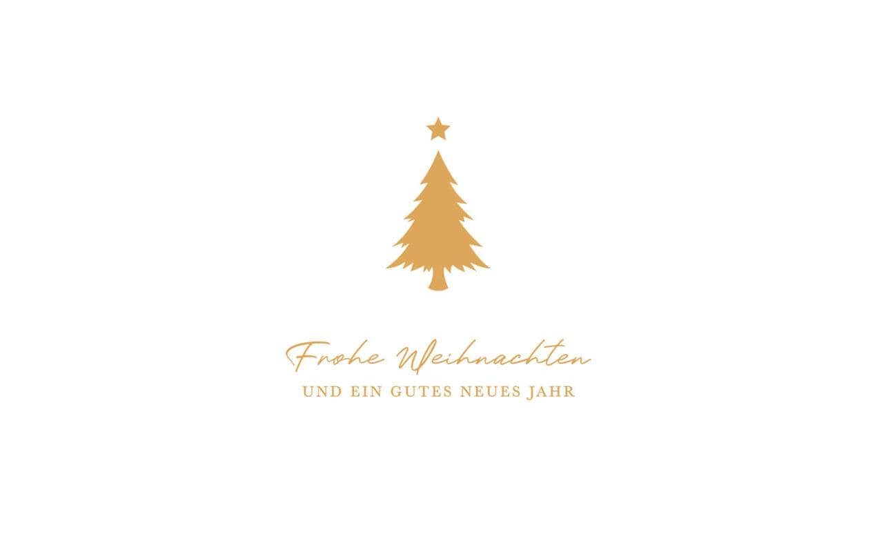 ABC Weihnachtskarten-Set A6, 6 Stück