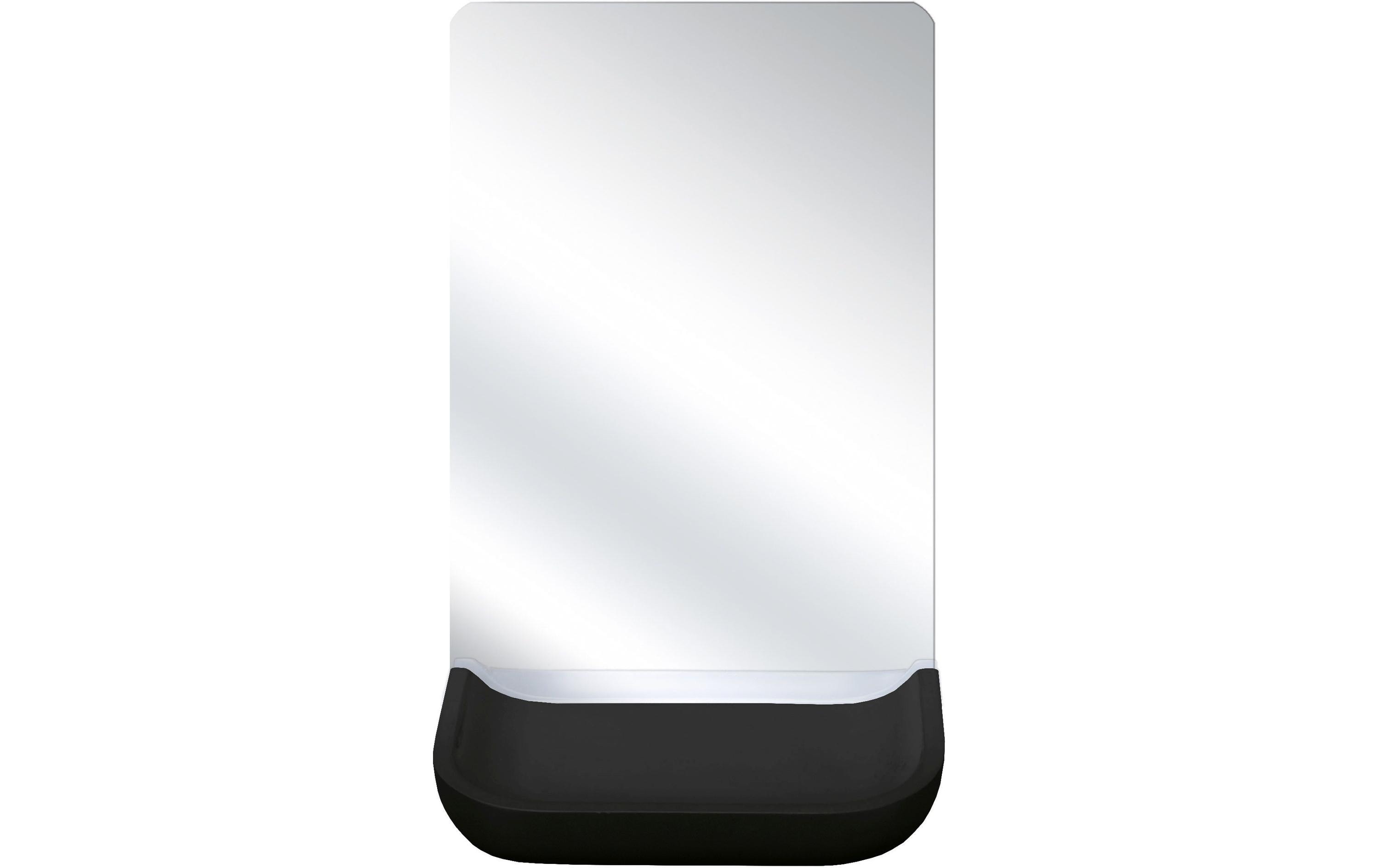 Kleine Wolke Kosmetikspiegel Tray Schwarz