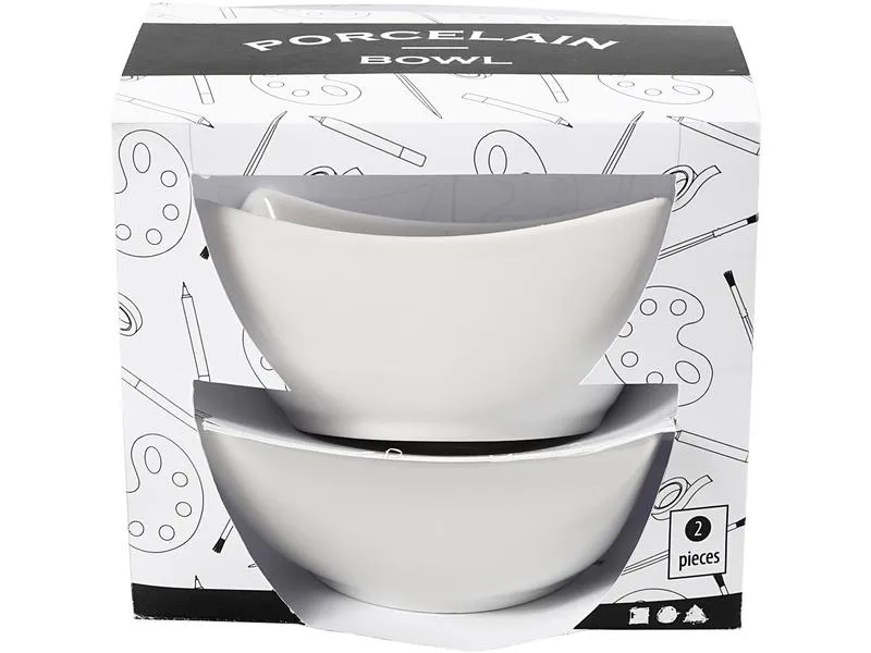 Creativ Company Schale 2 Stück, 4.5 cm (H), 10 cm (D)