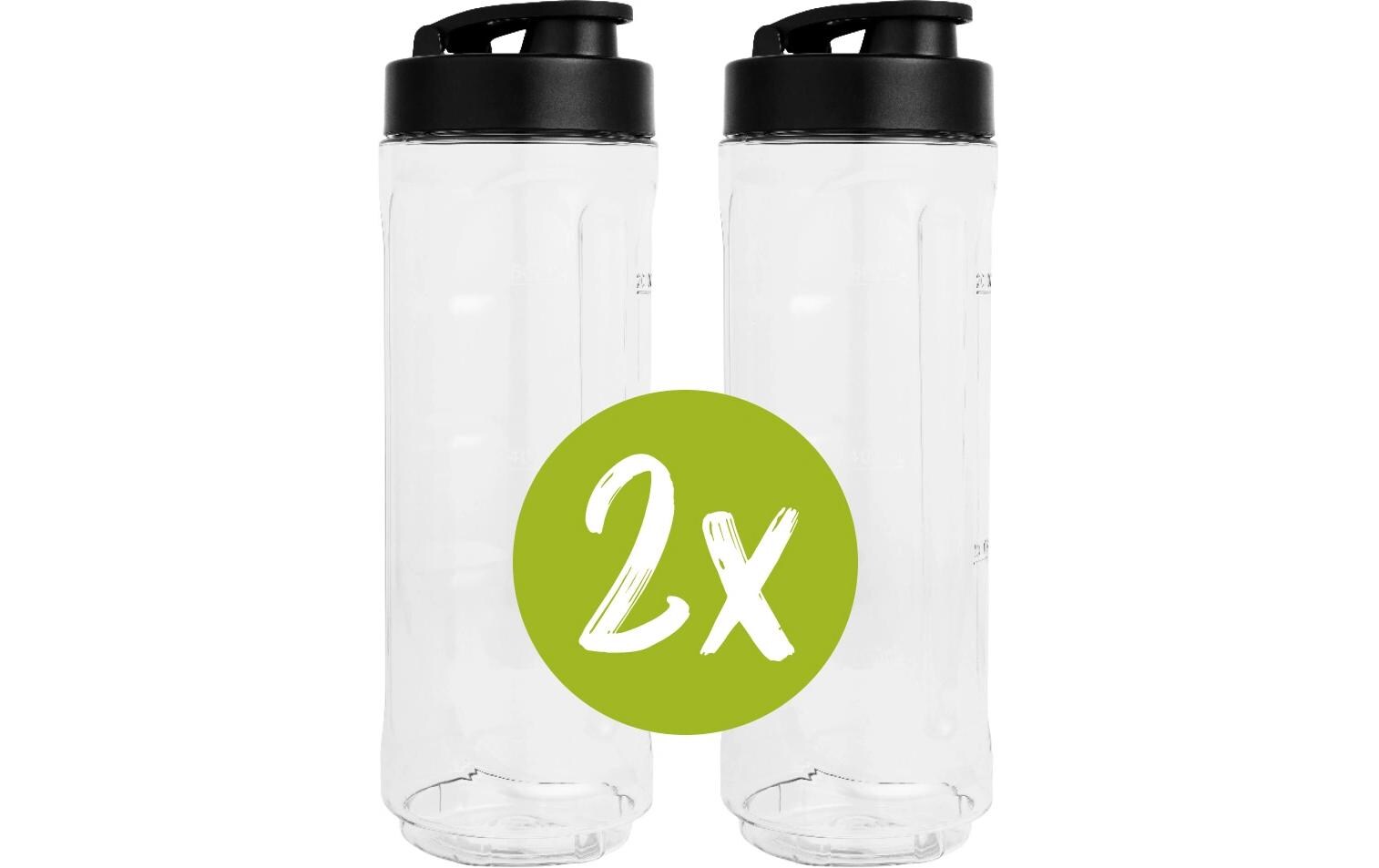 Gastroback Smoothie Maker Mix & Go Schwarz/Silber