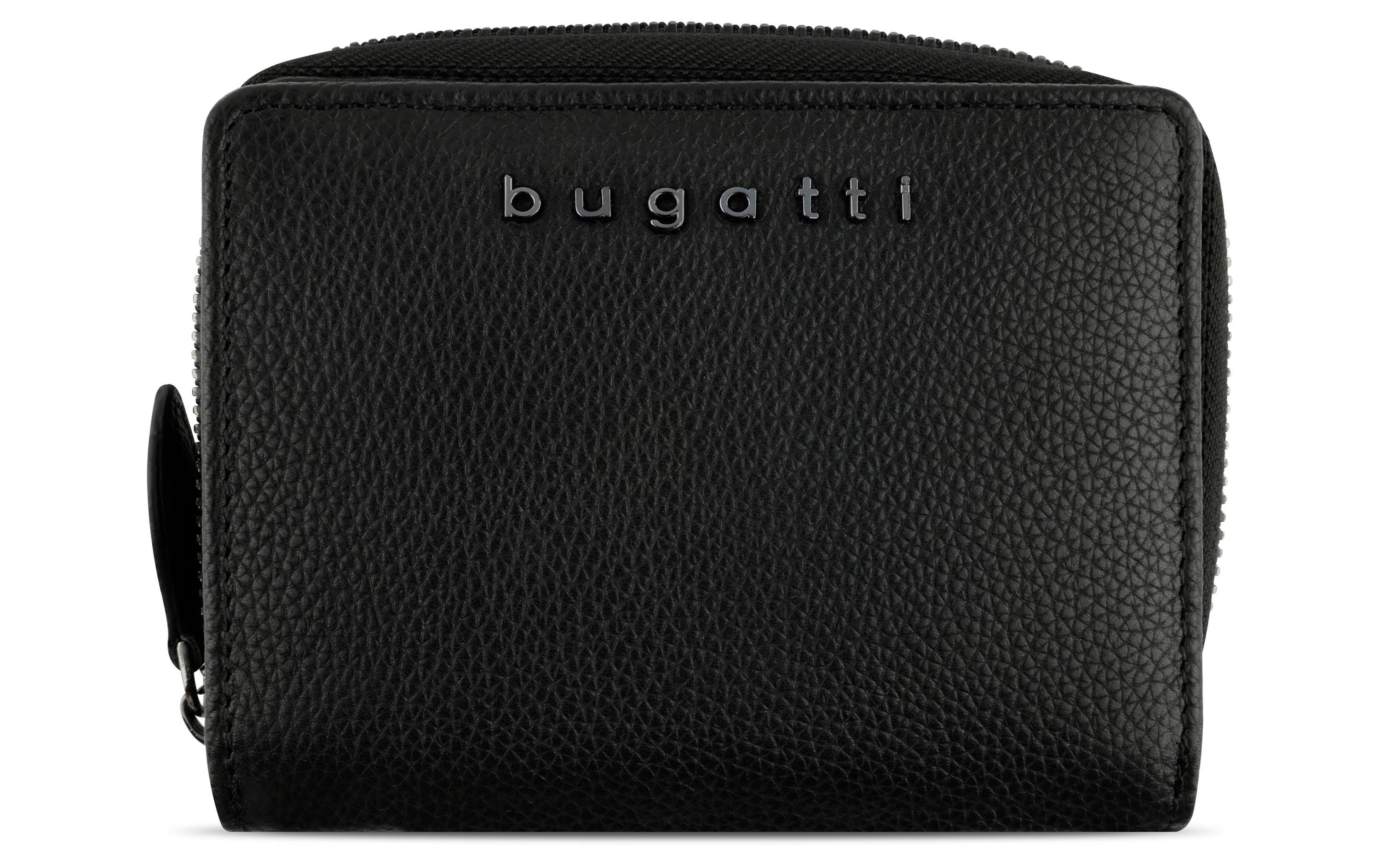 Bugatti Portemonnaie Bella 12 cm, Schwarz