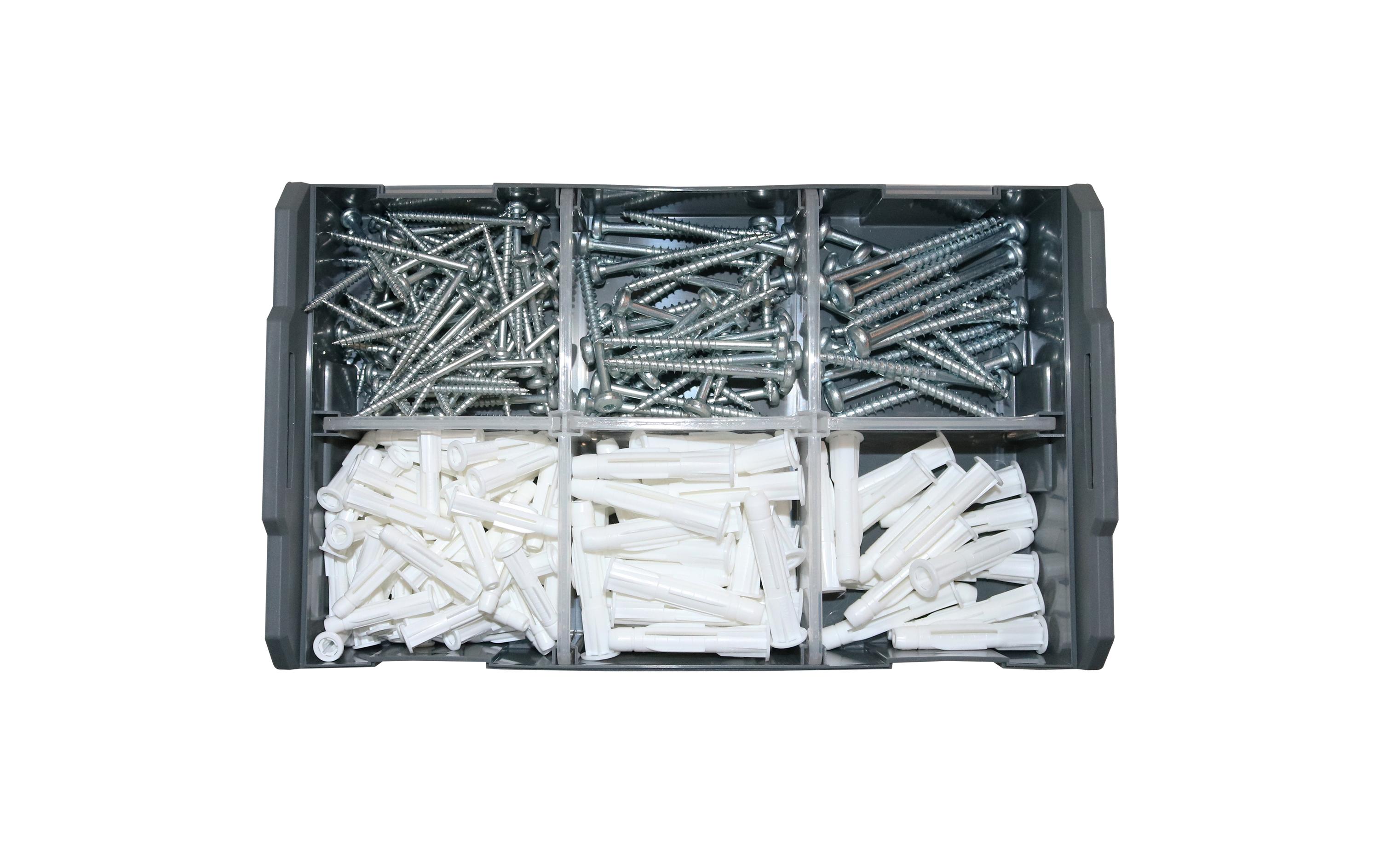 Tox-Dübel Dübel Sortiment L-Boxx Mini Electro Trika+S, 232 Stück Tox-Dübel Dübel Sortiment L-Boxx Mini Electro Trika+S, 232 Stück