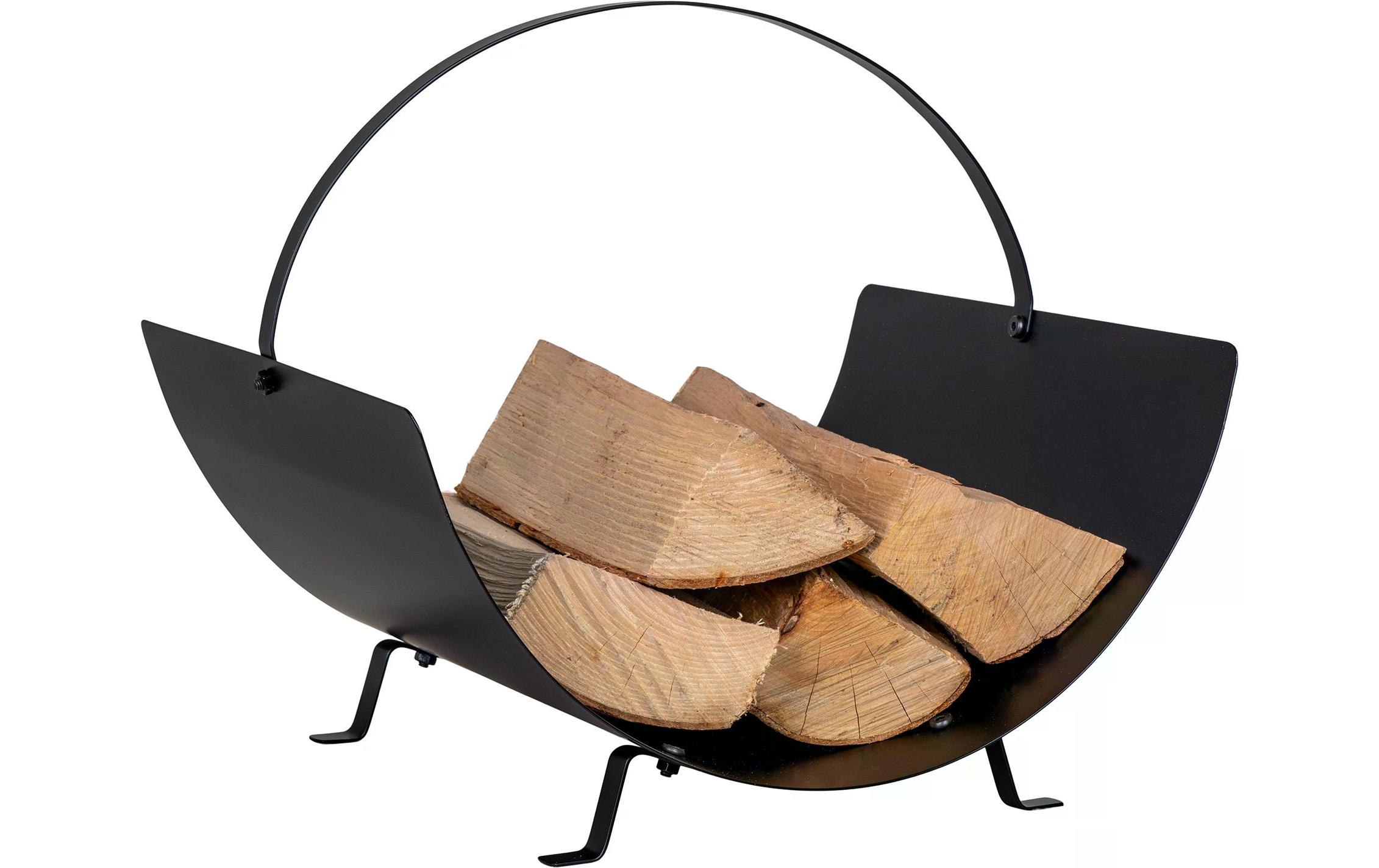 House Nordic Holzregal Tires Schwarz