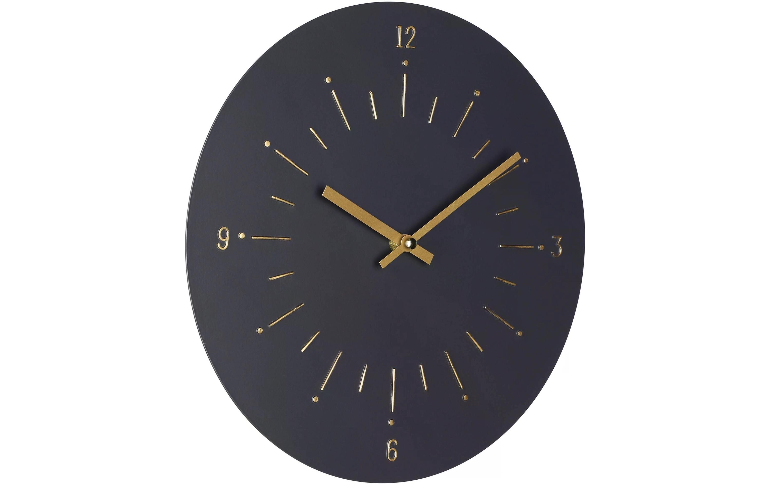 EGLO Wanduhr Takahagi Gold/Schwarz