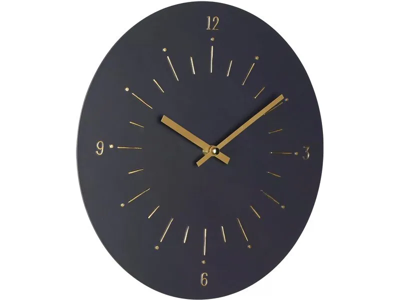 EGLO Wanduhr Takahagi Gold/Schwarz EGLO Wanduhr Takahagi Gold/Schwarz