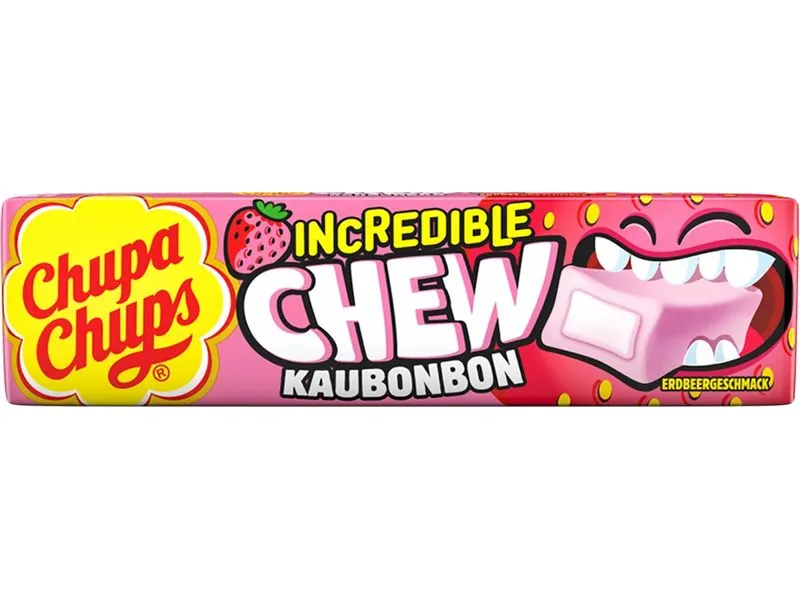 Chupa Chups Kaubonbon Chew Strawberry 45 g Chupa Chups Kaubonbon Chew Strawberry 45 g