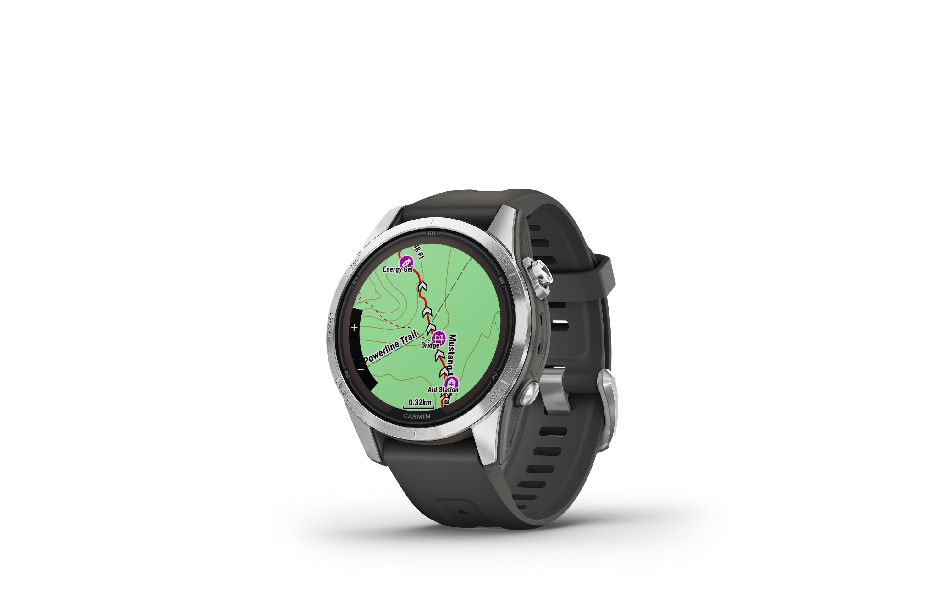 GARMIN GPS-Sportuhr Fenix 7S Pro – Solar Edition