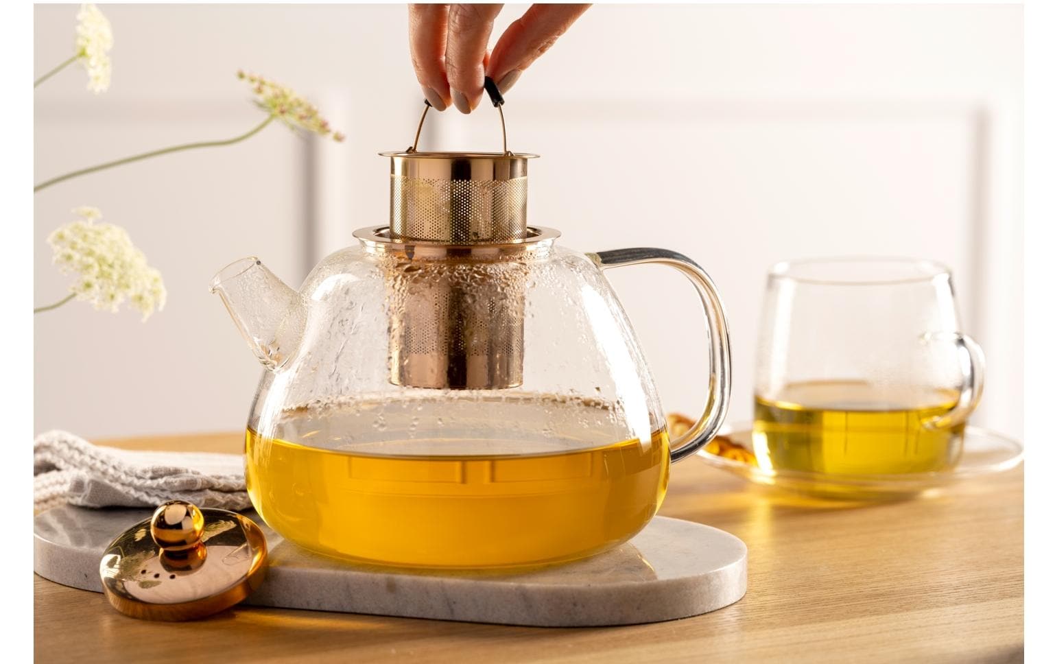 Leonardo Teekanne Tè per te 1.5 l, Transparent