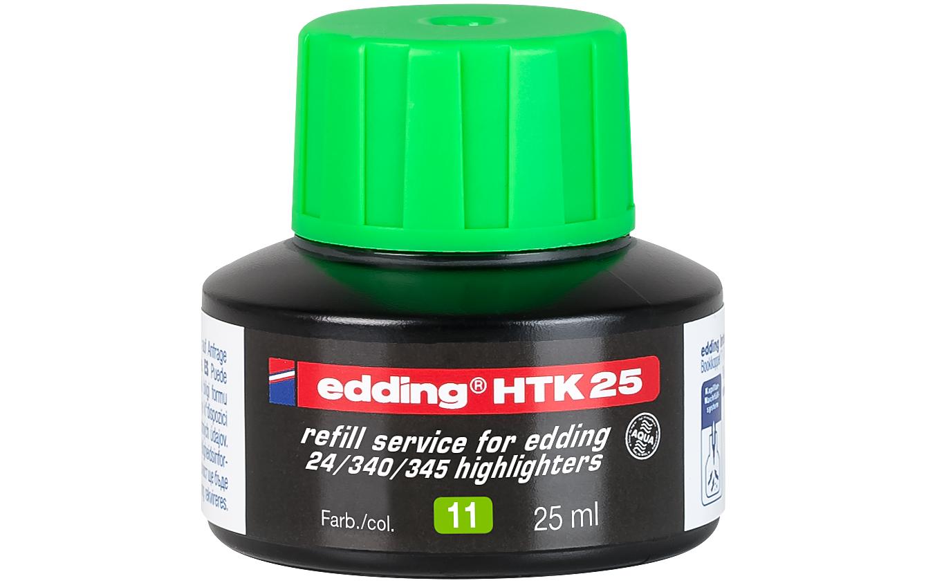 edding Nachfülltinte HTK25 25 ml, Hellgrün edding Nachfülltinte HTK25 25 ml, Hellgrün