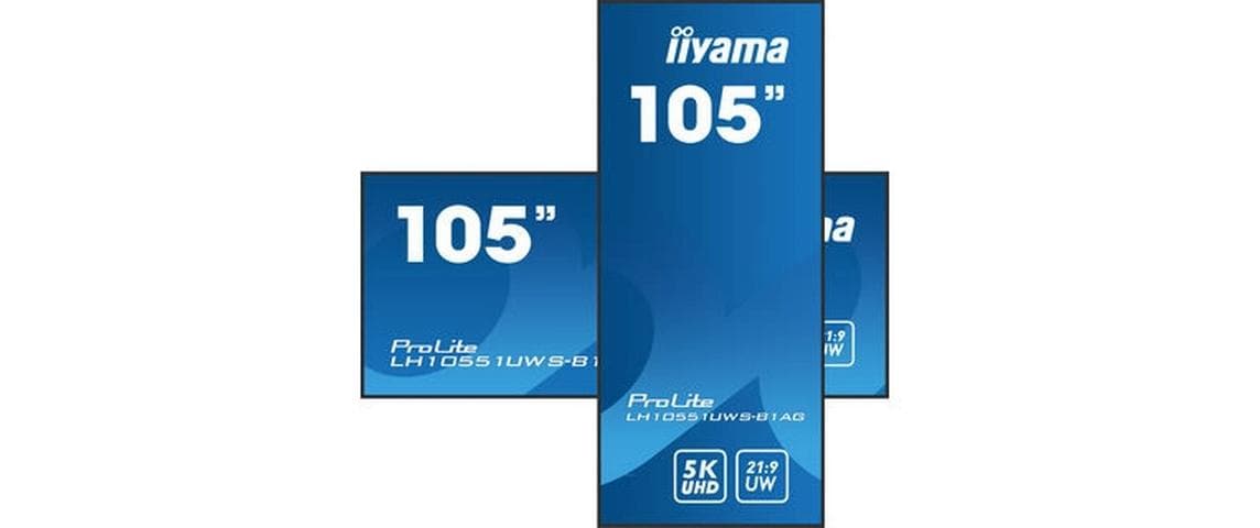 iiyama Public Display ProLite LH10551UWS-B1AG 104.7