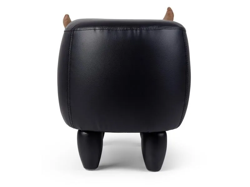 zoosy Kinderhocker Kuh Nero Schwarz zoosy Kinderhocker Kuh Nero Schwarz