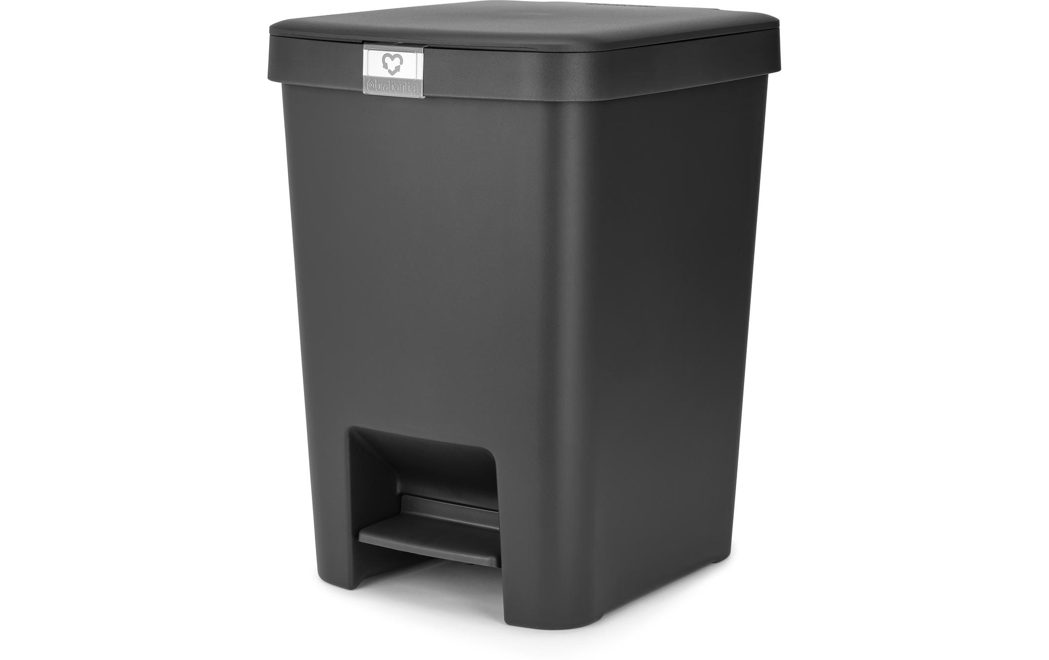 Brabantia Recyclingbehälter StepUp 25 l, Dunkelgrau