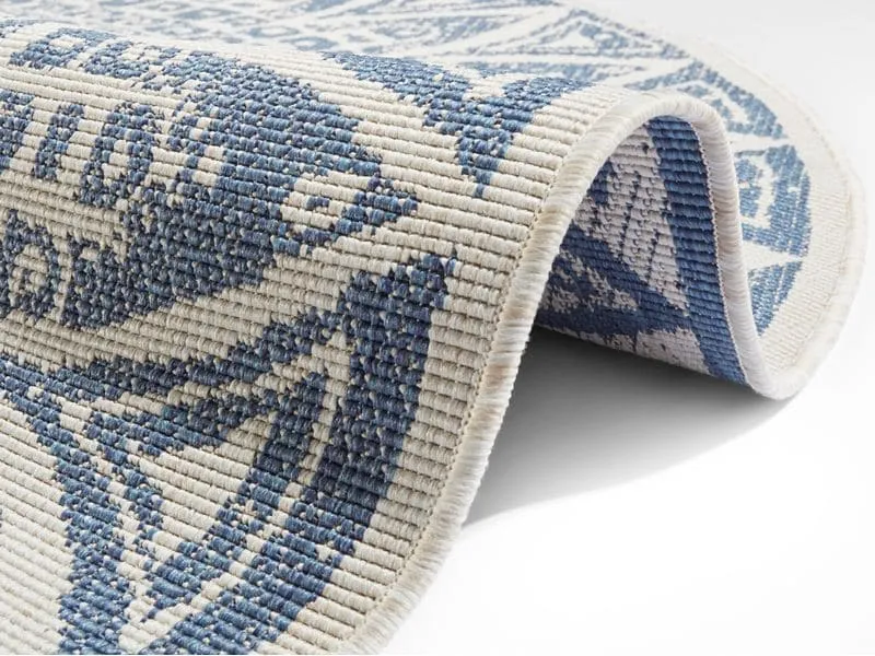 Freundin Home Collection Teppich Lilja 140 cm, Blau Freundin Home Collection Teppich Lilja 140 cm, Blau