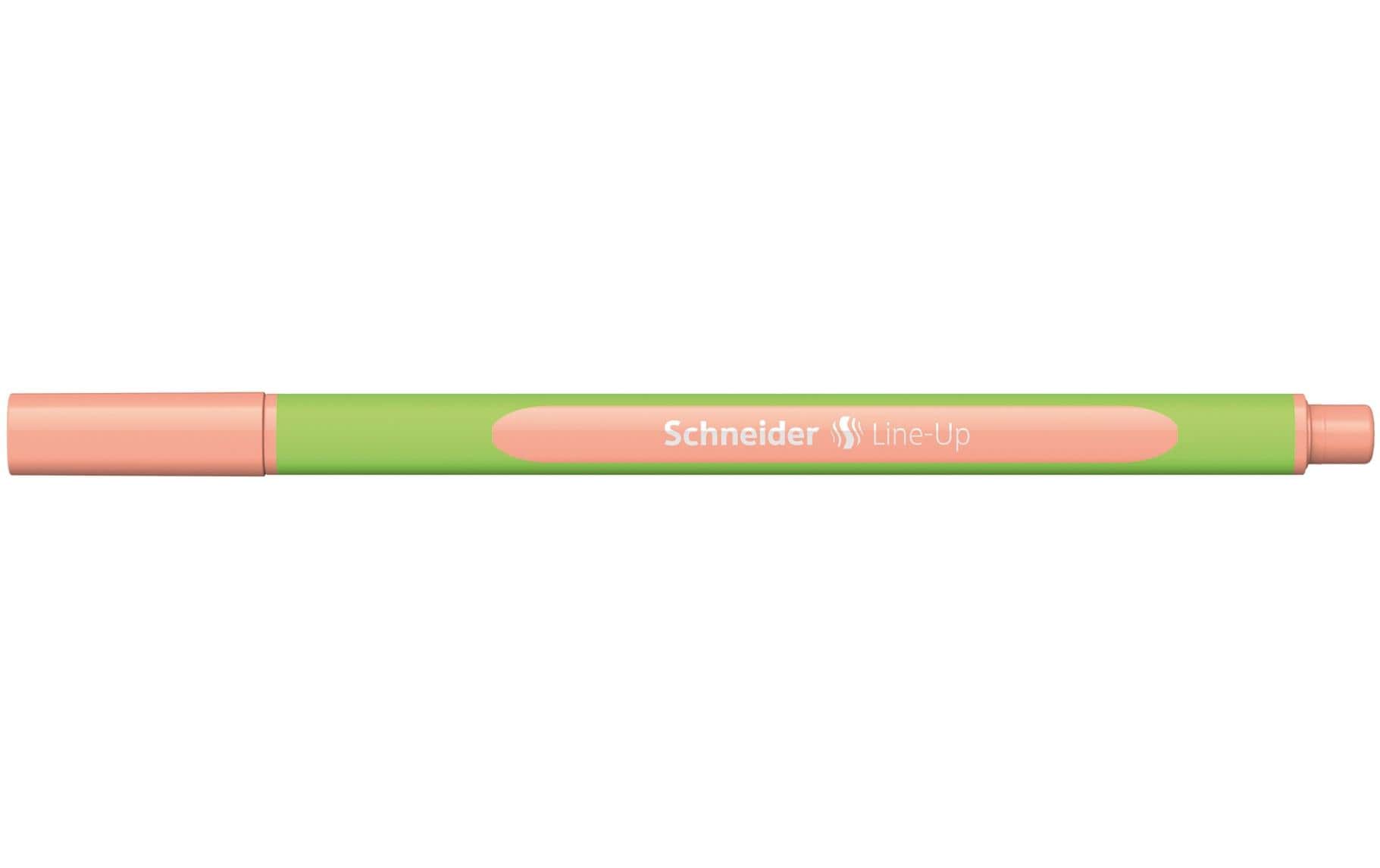 Schneider Fineliner Line-Up 0.4 mm, Aprikose, 10 Stück
