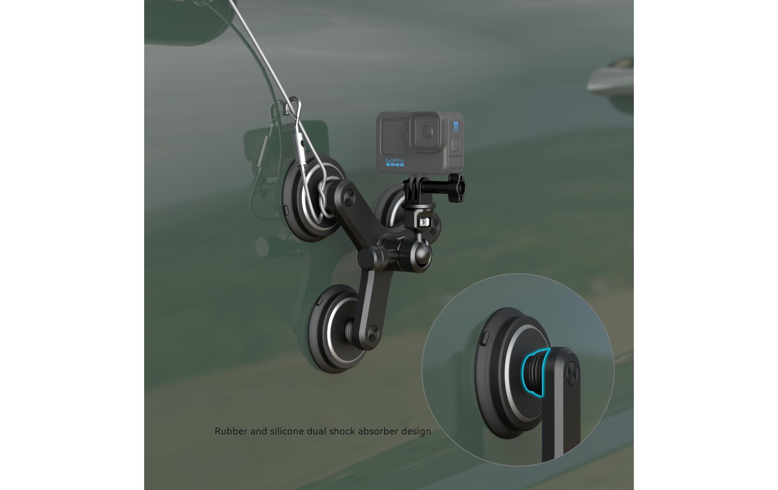Smallrig Saugnapfhalterung Triple Magnetic Smallrig Saugnapfhalterung Triple Magnetic