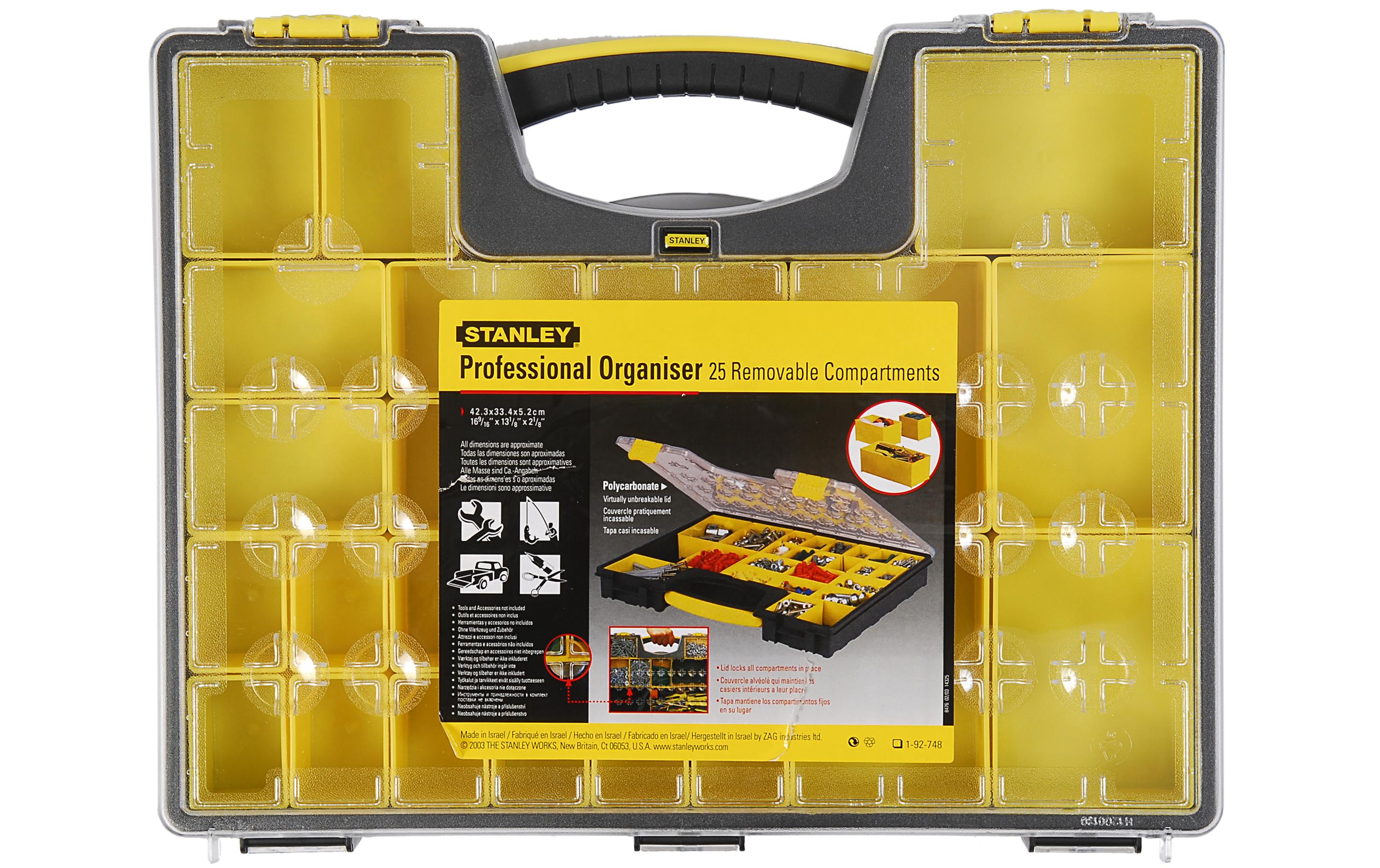 Stanley Organizer Profi mit 25 Fächern Stanley Organizer Profi mit 25 Fächern