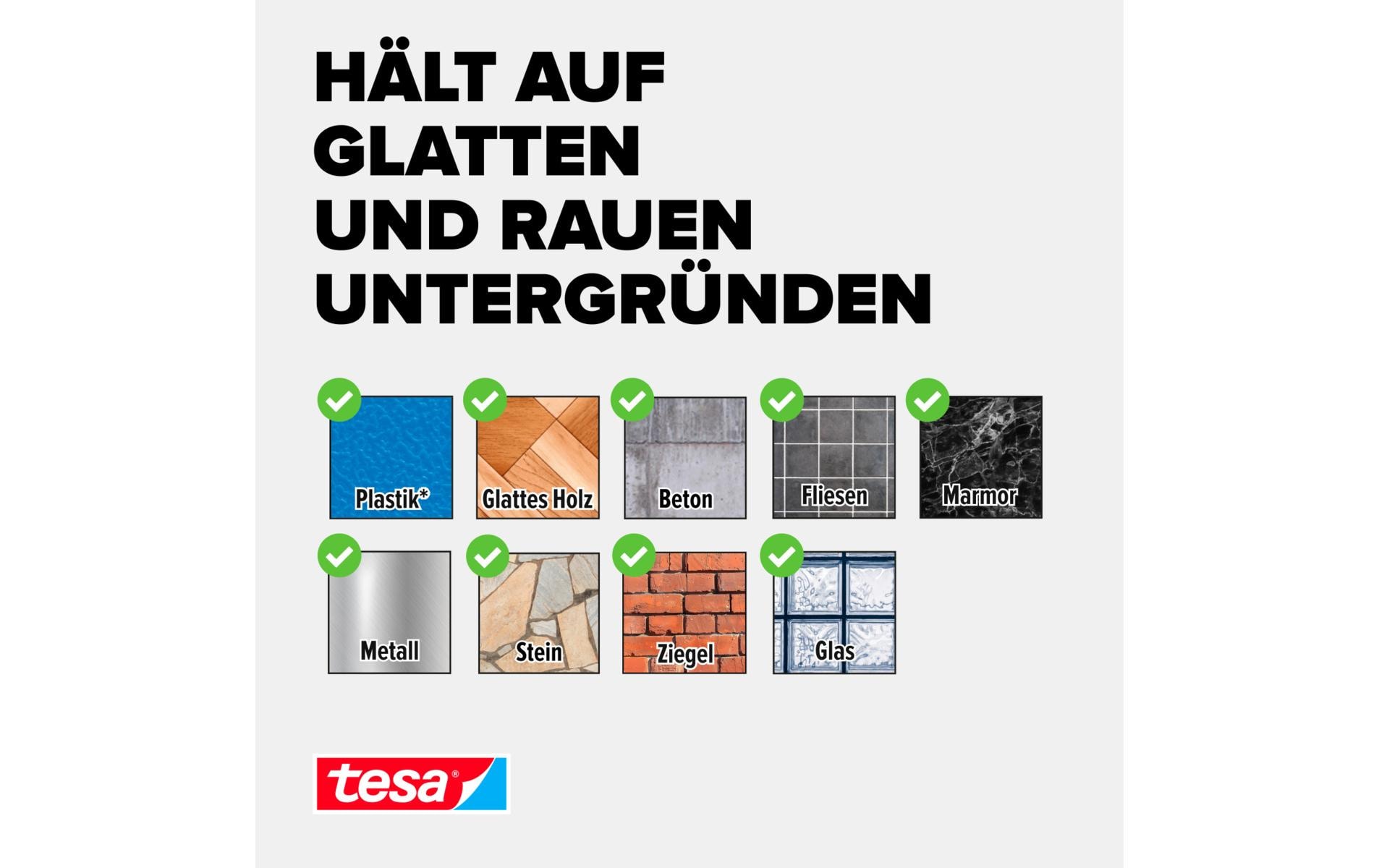 tesa Ultra Power Lock Tape 20 kg/m Haltekraft