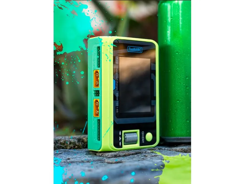 ToolkitRC Dual-Ladegerät M6D Mojito-Green, 1-6S, 500W