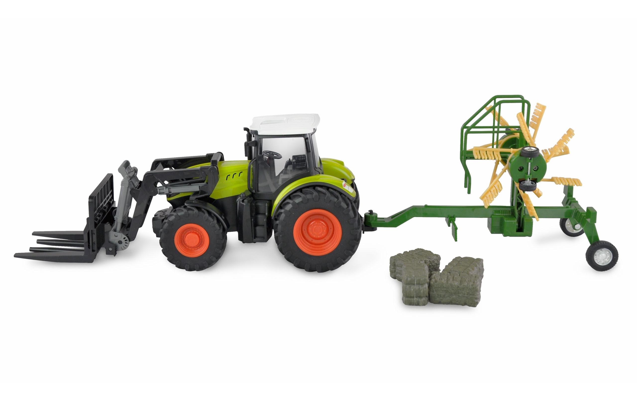 Amewi Traktor mit XL-Zubehörpaket 1:24, RTR