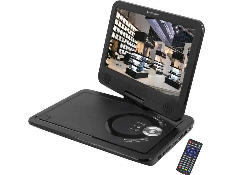 soundmaster Portabler DVD Player PDB1910SW