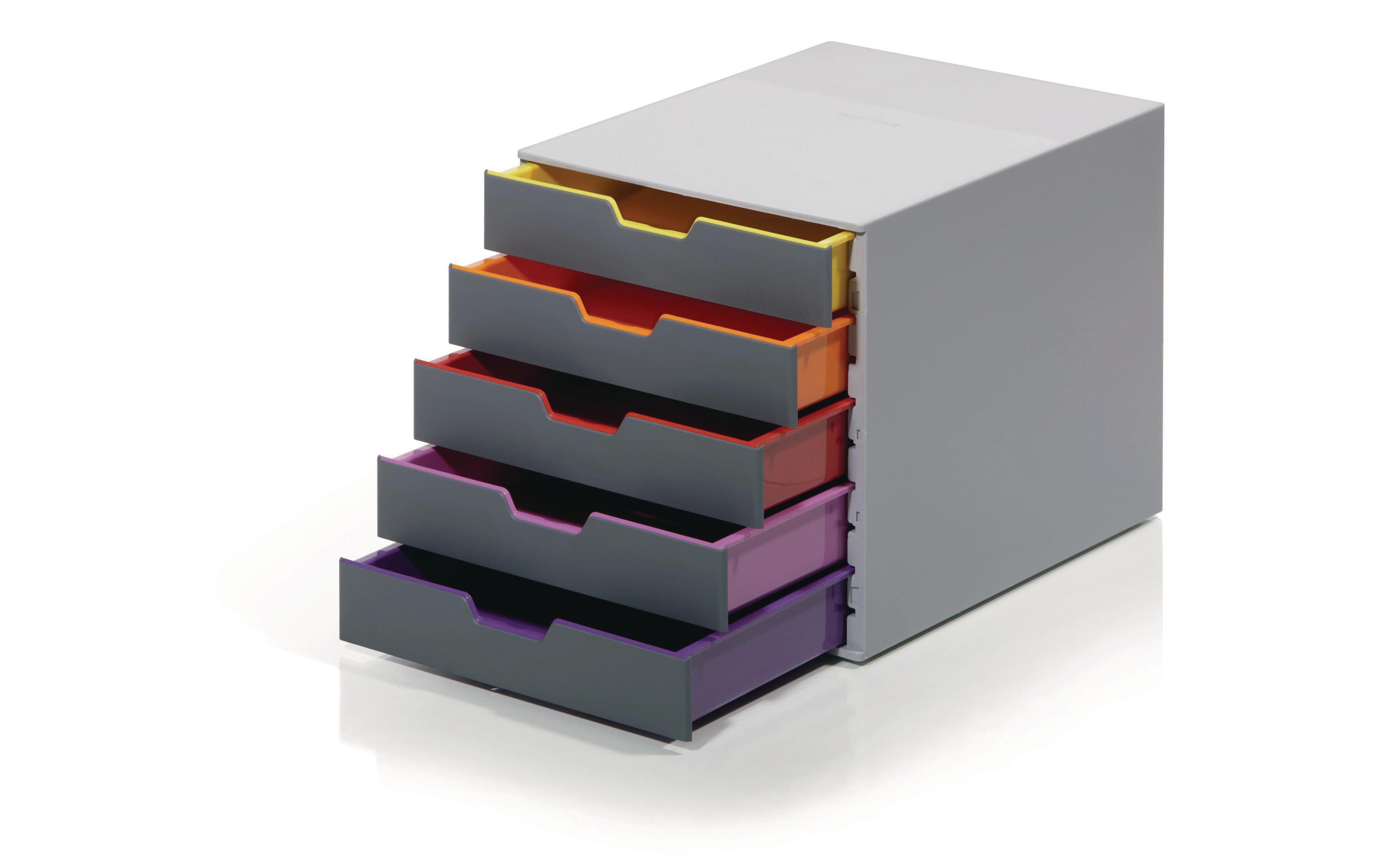 DURABLE Schubladenbox Varicolor 5 DURABLE Schubladenbox Varicolor 5