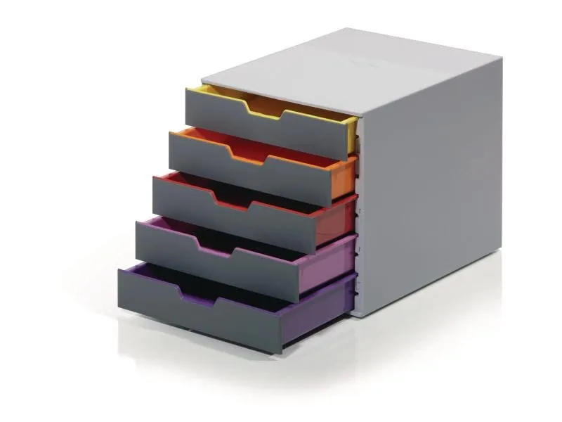 DURABLE Schubladenbox Varicolor 5 DURABLE Schubladenbox Varicolor 5