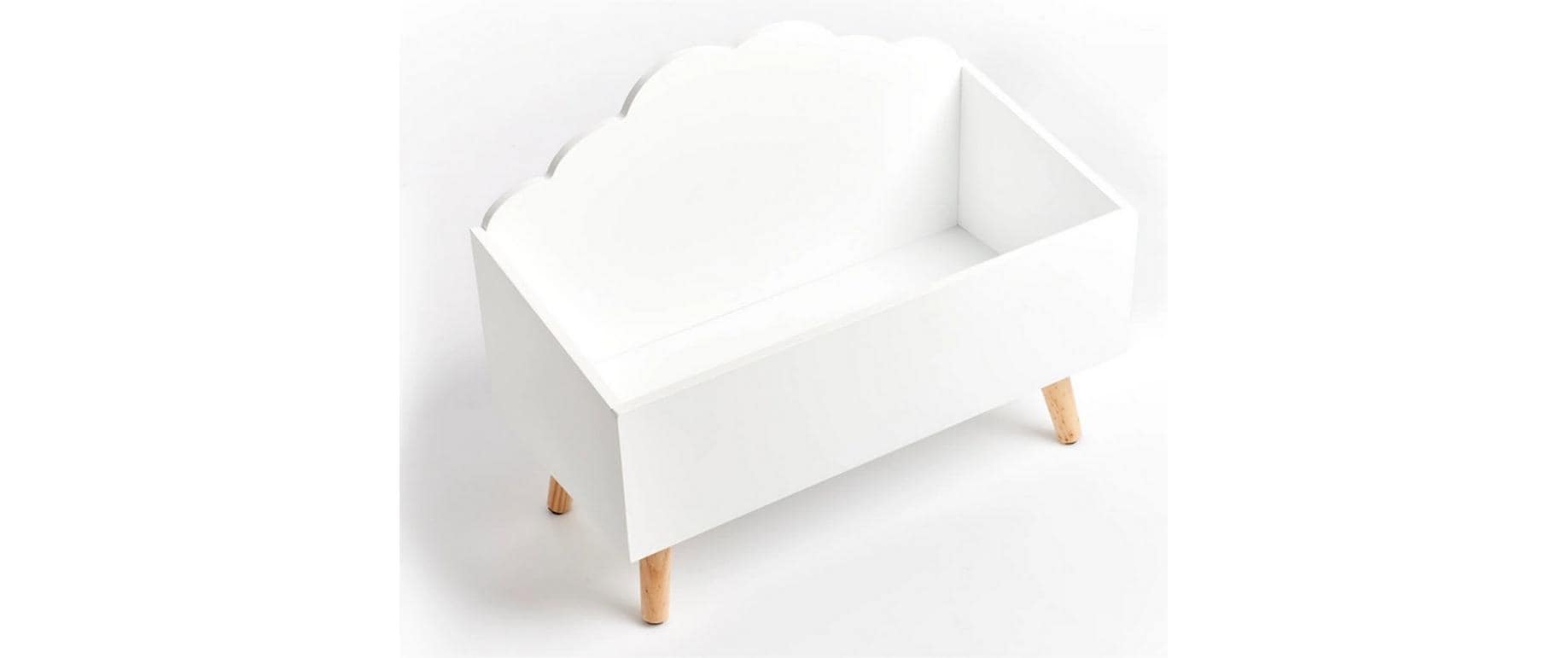 Zeller Present Kinder-Aufbewahrungstruhe Wolke 58 x 28 x 45 cm