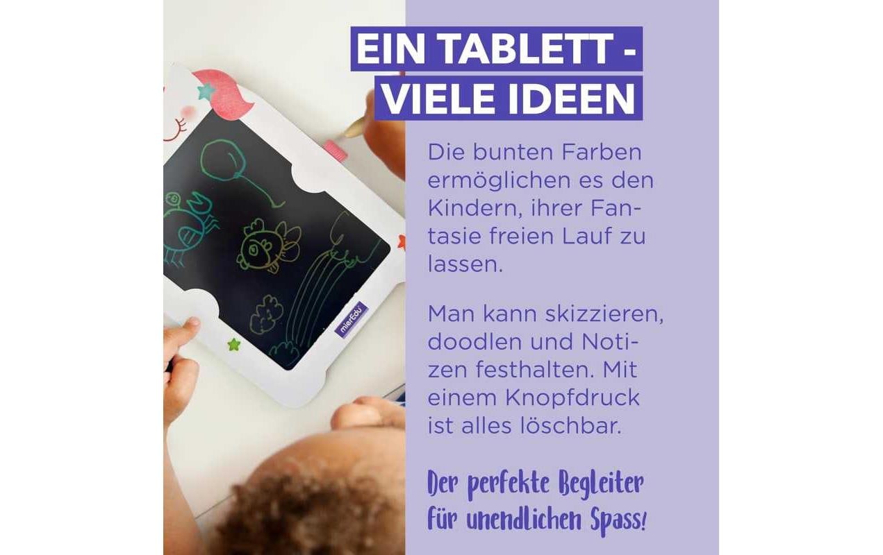 mierEdu LCD Zeichentafel – Einhorn