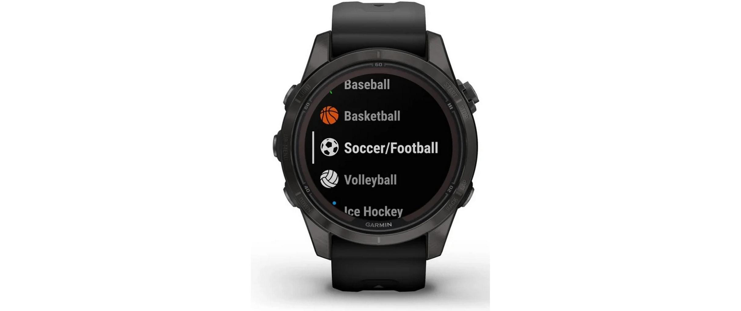 GARMIN GPS-Sportuhr Fenix 7S Pro Sapphire Solar Edition Schwarz