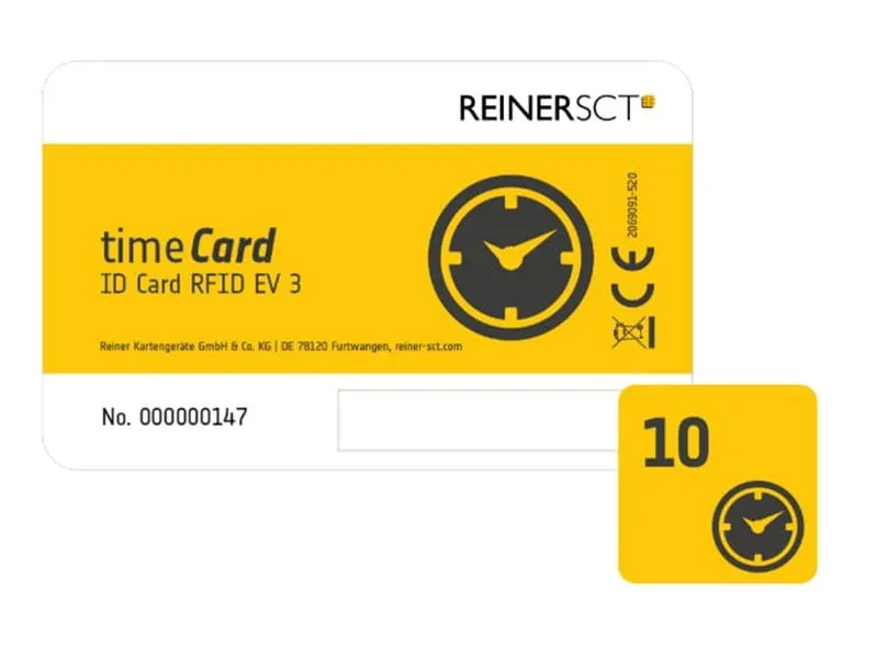Reiner SCT RFID Karte timeCard Premium 10 Stück Reiner SCT RFID Karte timeCard Premium 10 Stück