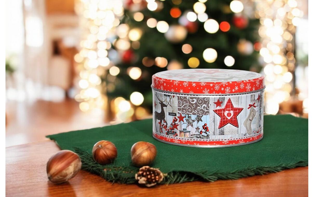 Dameco Guetzli-Dose Stern & Rentier 3-teilig