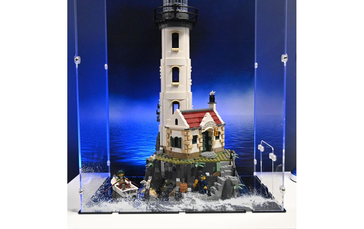 iDisplayit Acryl-Display für LEGO 21335 Motorisierter Leuchtturm