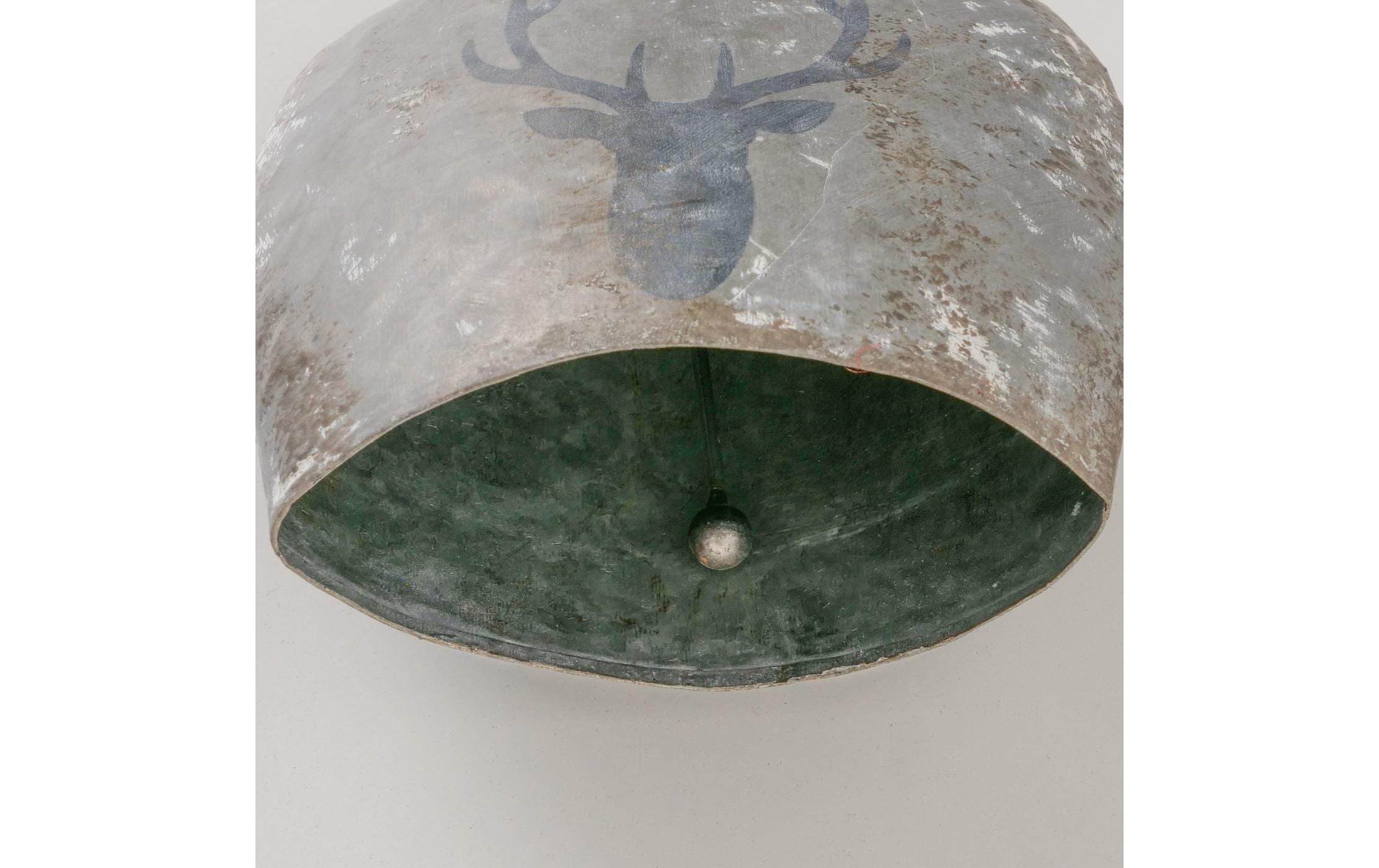 Boltze Aufsteller Kuhglocke Reinhold Metall, 14.5 x 15 cm