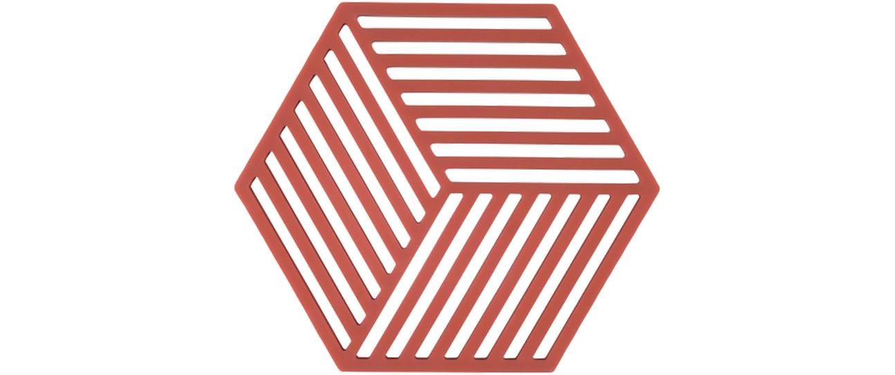 Zone Denmark Topfuntersetzer Hexagon Rot