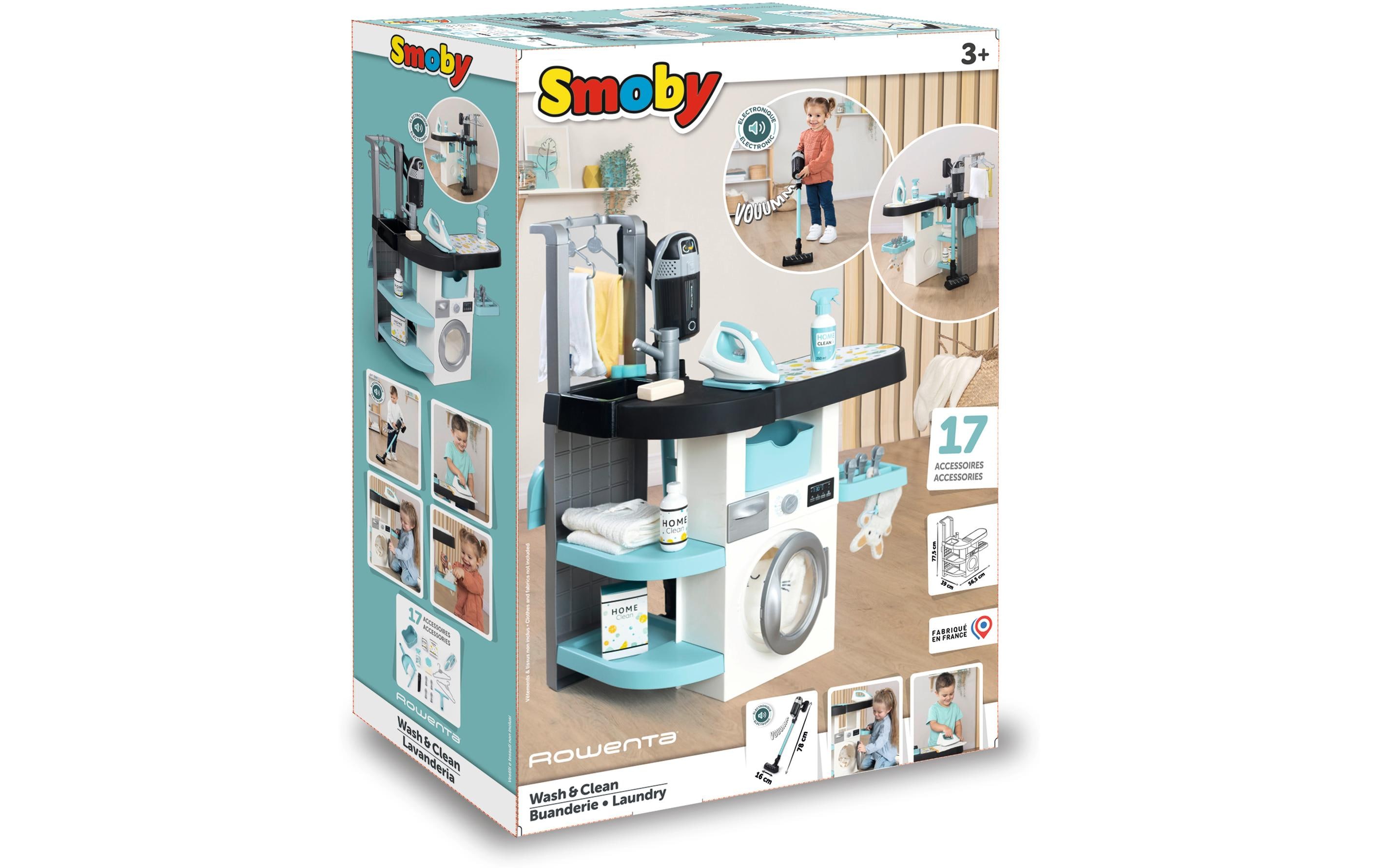 Smoby Spiel-Haushaltsgerät Rowenta Wash and Clean
