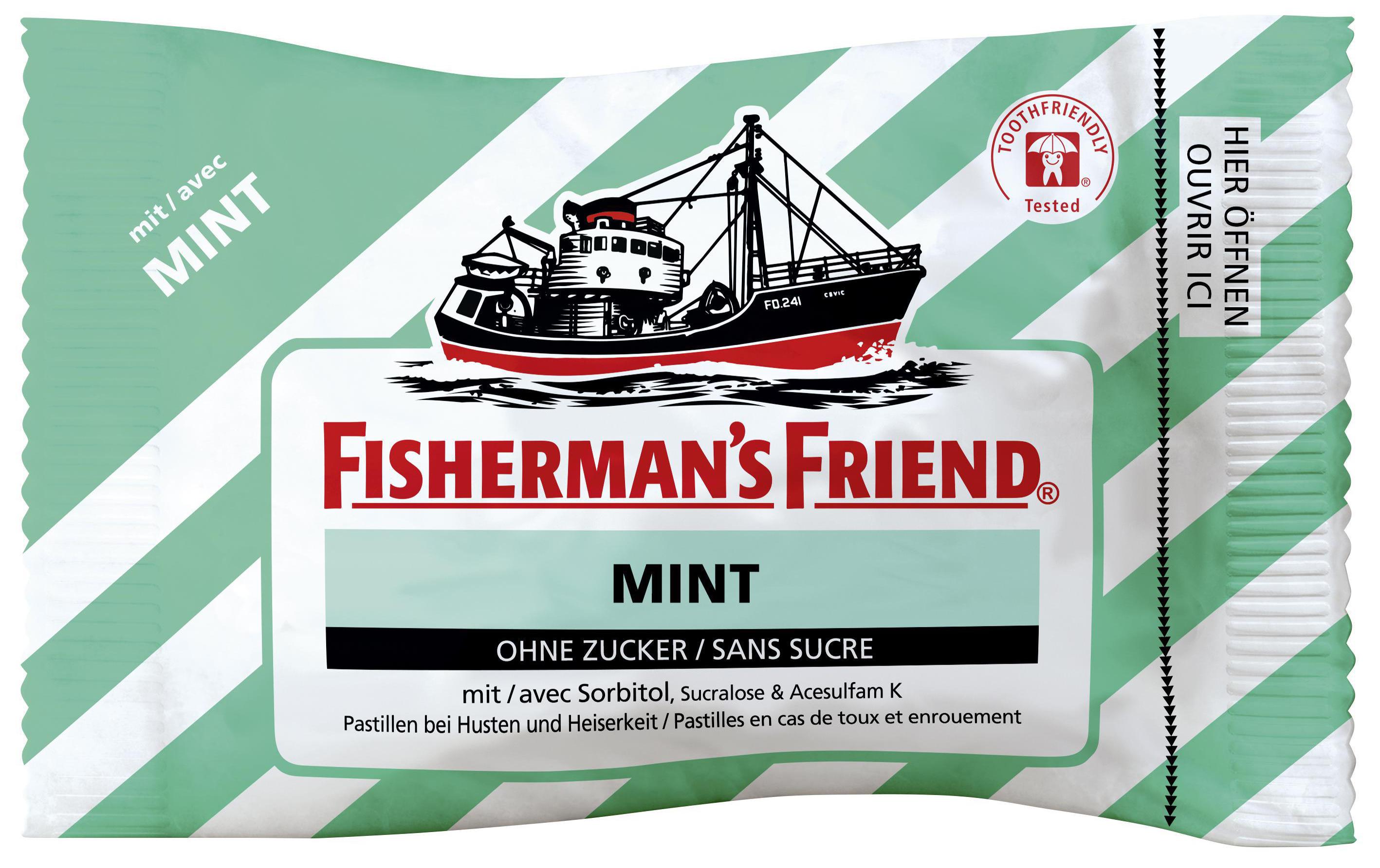 Fisherman's Bonbons Mint 25 g