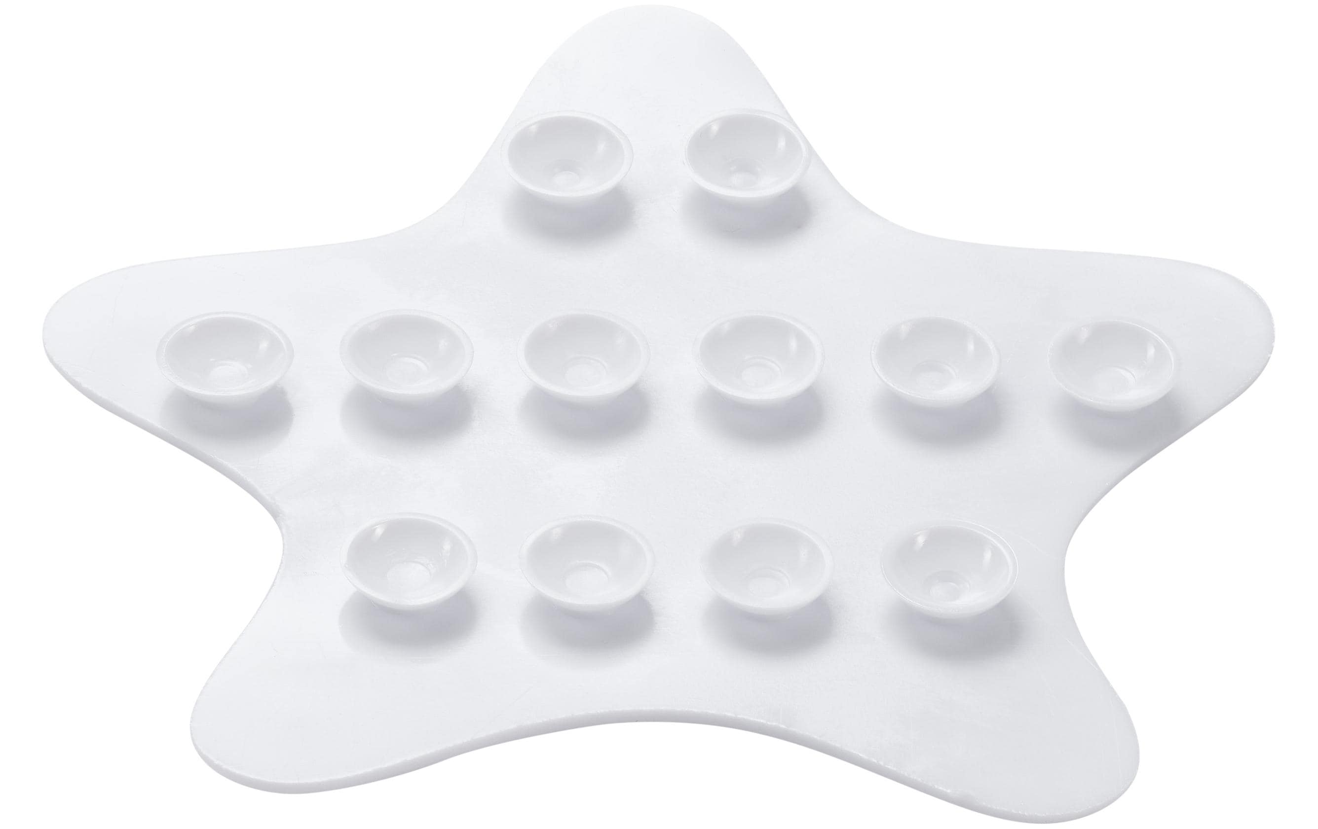 diaqua® Badewanneneinlage Minis Starfish 5 Stück, Weiss