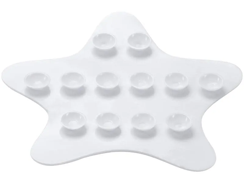 diaqua® Badewanneneinlage Minis Starfish 5 Stück, Weiss diaqua® Badewanneneinlage Minis Starfish 5 Stück, Weiss